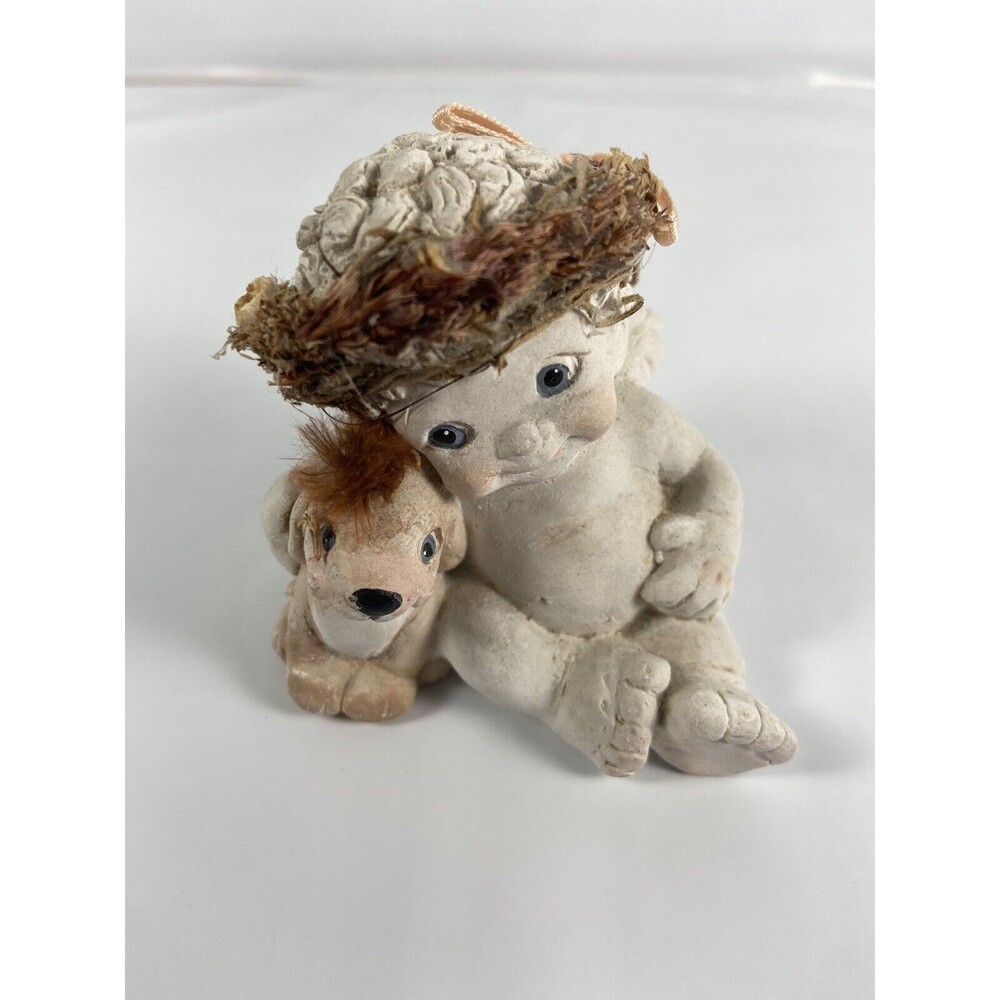 Dreamsicles Puppy And Me Cherub Angel Figurine